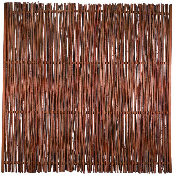 TETZNERJENT PEPE-Haselnusszaun 180 x 180cm, seitlicher Rahmen 08436658