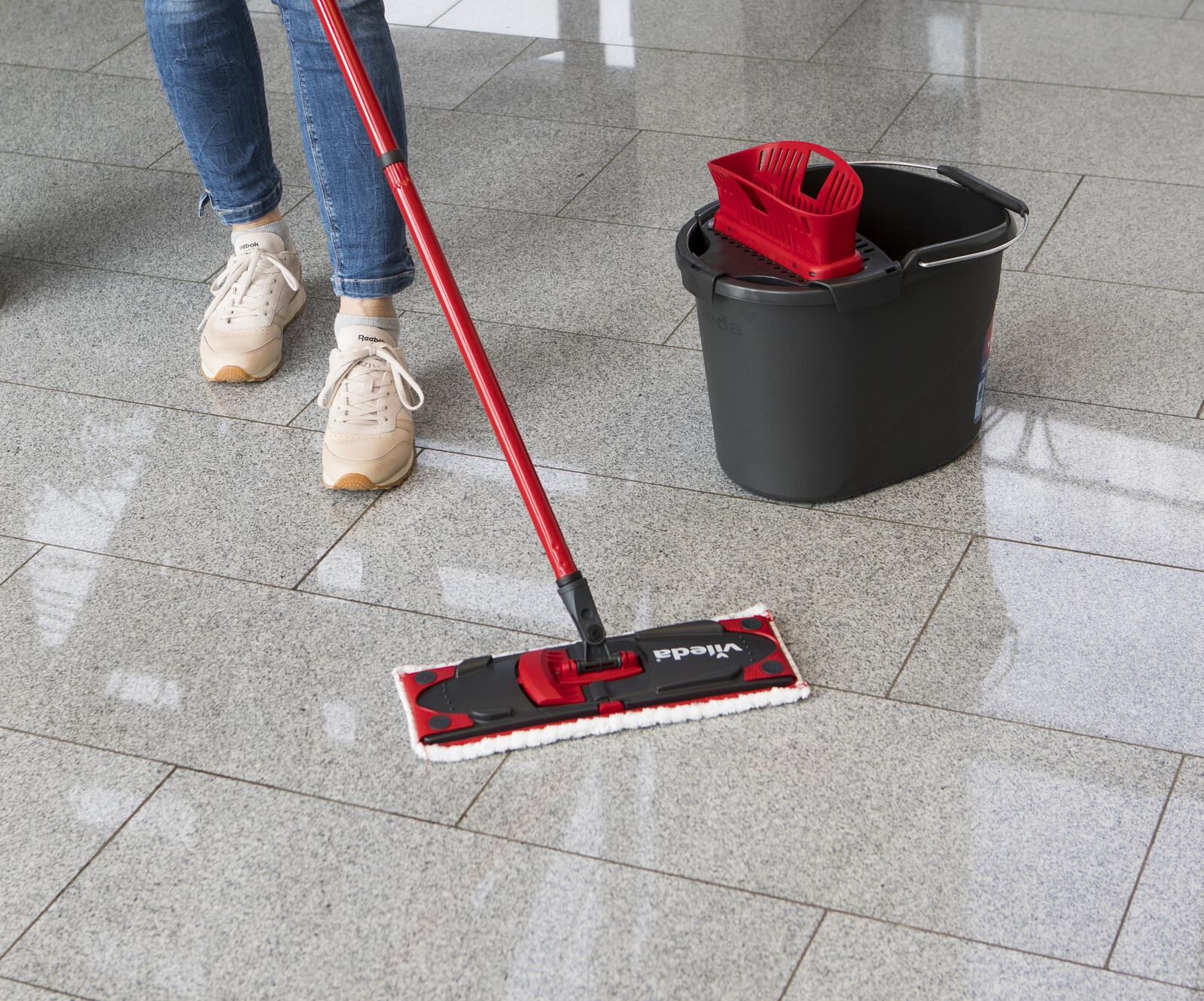 vileda ULTRAMAX Wischsystem für Parkett und Laminat 827002