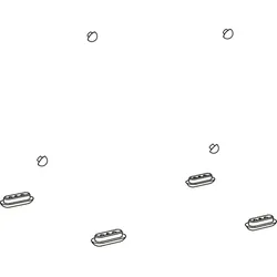 Duravit Sitz Puffer Starck X 100177000 für WC-Sitz