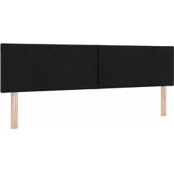 vidaXL, Boxspringbett, Schwarzes Bett (180 x 200 cm)