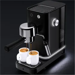 WMF Lumero Espressomühle, Deep Black, Kaffeemühle, Schwarz