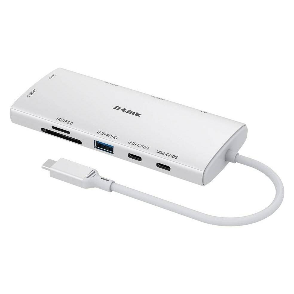 D-Link 10-IN-1 USB-C HUB (USB-C, 10 Ports) (DUP-A01)