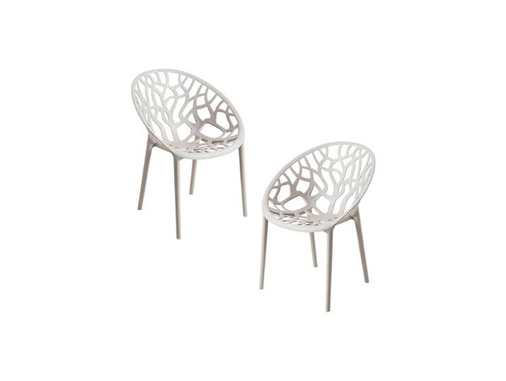 2er Set Stühle Nido - Gris clair