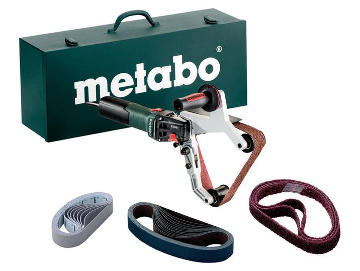Ponceuse à tubes METABO RBE 15-180 Coffret avec set d'accessoires - 602243500