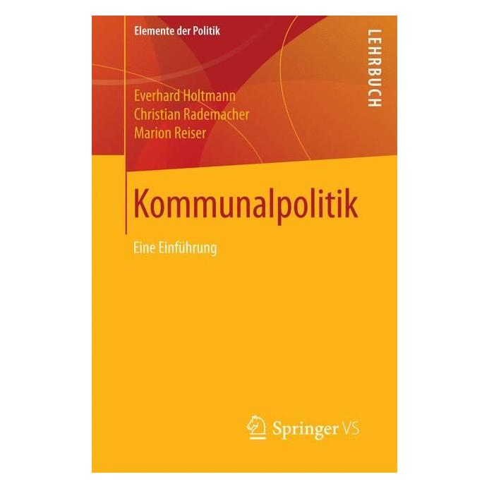 VS Kommunalpolitik (Deutsch, Softcover, Christian Rademacher, Everhard Holtmann, Marion Reiser) (7550259)
