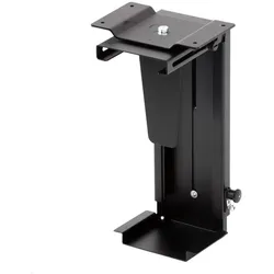 TecLines TPH001B PC Halterung Untertisch 80-220 mm, schwarz, PC Zubehör, Schwarz