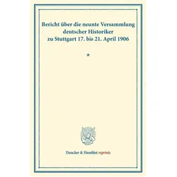 Bericht über die neunte Versammlung deutscher Historiker, Fachbücher