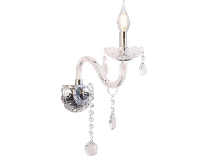 Glamouröse Kerzenständer-Wandleuchte Cristallo 1x40W E14 Candellux