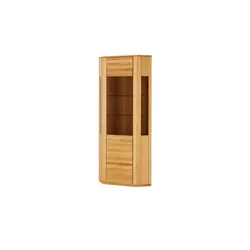 Woodford Eckvitrine  Dio , holzfarben , Maße (cm): H: 209