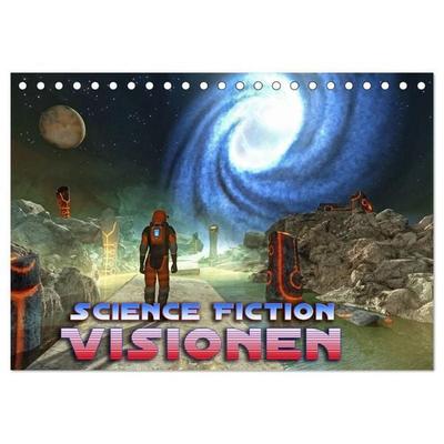 Science Fiction Visionen (Tischkalender 2027 DIN A5 quer), CALVENDO Monatskalender
