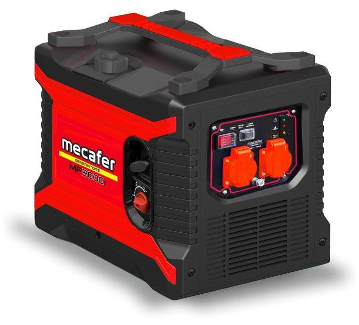 Mecafer MF2000 Inverter Generator, 2000W, 4 liter, 3 pk