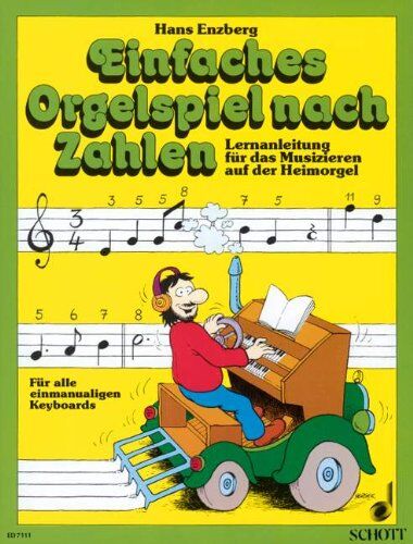Enzberg Hans - Einfaches Orgelspiel nach Zahlen: Lernanleitung für das Musizieren auf der Heimorgel. Elektro-Orgel. - Preis vom 10.10.2026 11:48:34 h