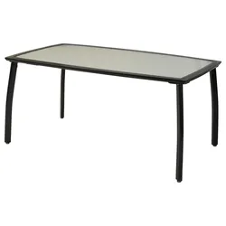 Gartentisch ca. 150x90x75 cm Graphit