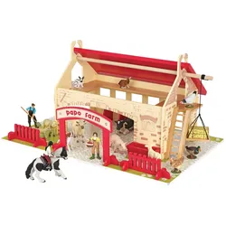 Der kleine Bauernhof (aus Holz)