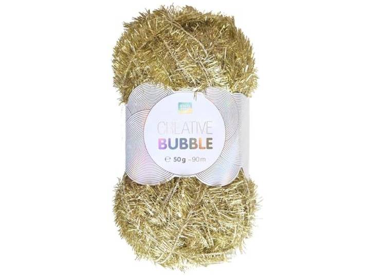 Sponsgaren Creative Bubble Metallic Goud