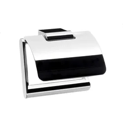 Emco Papierhalter System 2 350000106 chrom, mit Deckel