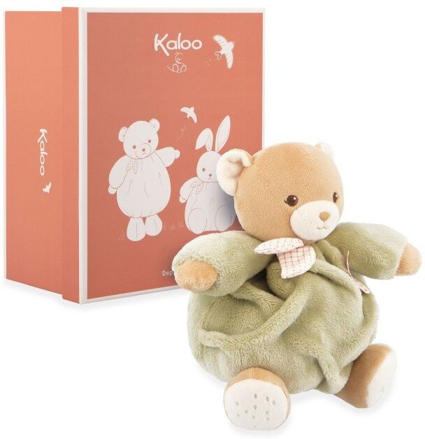 Peluche ours Patapouf Vert 17 cm - Kaloo
