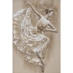 die Faktorei »Ballerina tanzend« Wandbild