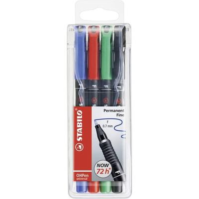 STABILO Folienstift OHPen, F, permanent