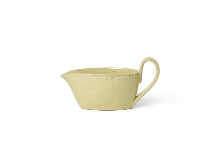 Ferm Living - Saucière Flow - Jaune - Porcelaine émaillée