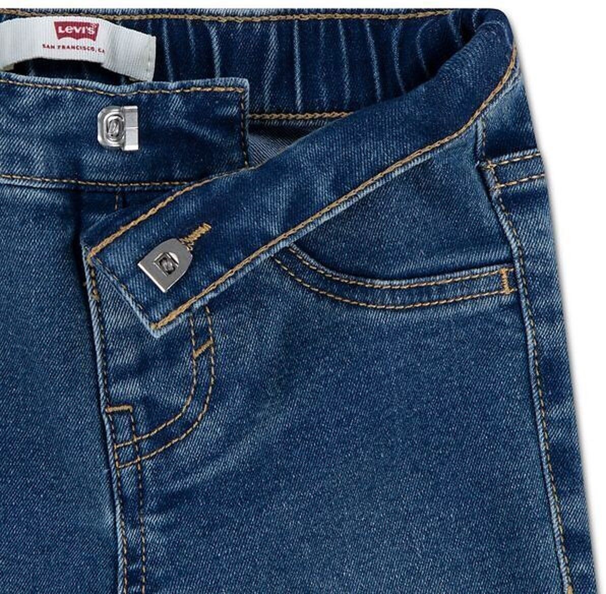 LEVI'S KIDS Ensemble sweat zippé à capuche, T-shirt manches courtes imprimé devant et jean