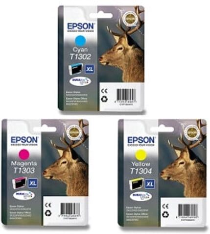 Epson T1306 pack 3 cartuchos