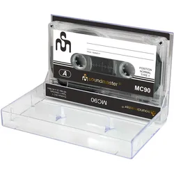 SOUNDMASTER Leerkassette MC90 IEC1, 5er Pack