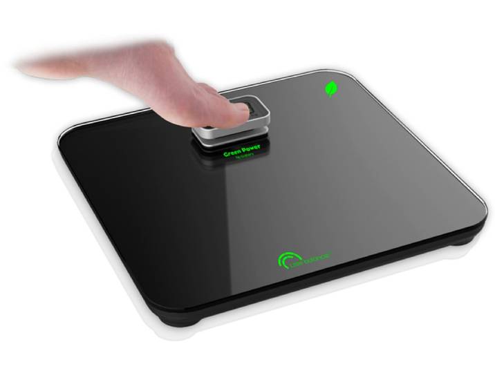 Digitale Personenweegschaal Little Balance Kinetic Premium Zwart 180 kg