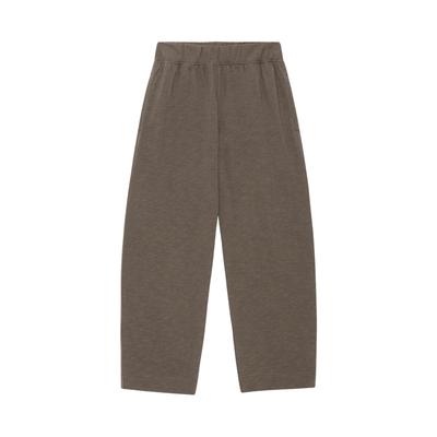 Chinohose MOSHI MOSHI MIND "moshi moshi mind Trouser buddha", Damen, Gr. S, Normalgrößen, braun (stone braun), Obermaterial: 100% Baumwolle, Hosen Chinohose