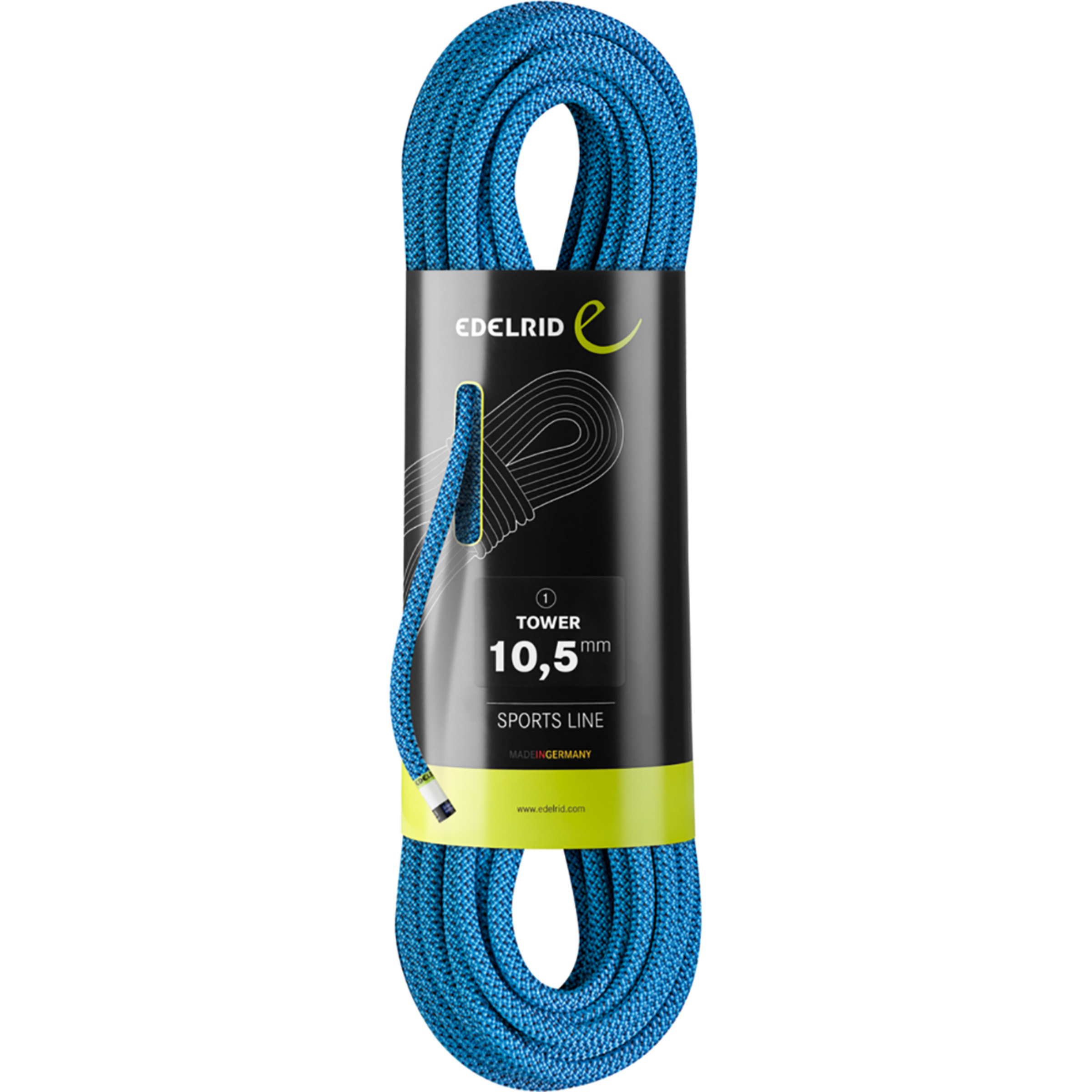 Edelrid Tower 10.5 Kletterseil Kletterseile blau Größe 40M Sportklettern