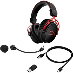 HyperX Cloud Alpha Wireless (Kabellos), Gaming Headset, Schwarz