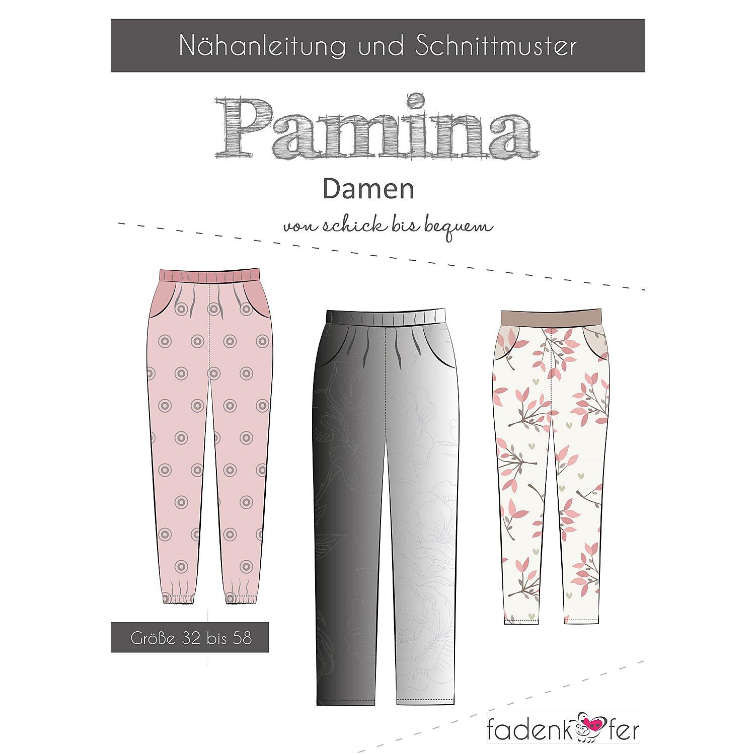 Fadenkäfer Schnitt "Hose Pamina" für Damen