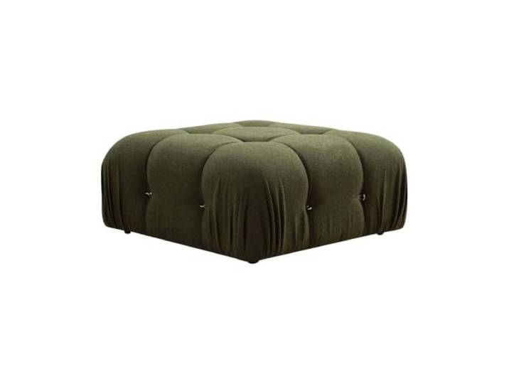 Produce Shop Fußhocker aus Stoff 95x95cm Bubble PT - Dunkel Grün