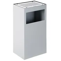 Hardwex Kombiascher ALFA, silber, 80 l