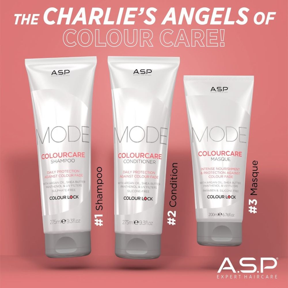 A.S.P Hair MODE ColourCare Shampoo Daily Protection Against Colour Fade 275mL
