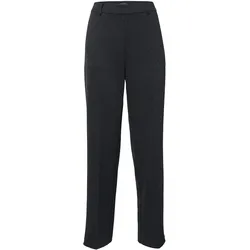 Tchibo - Komfort-Palazzohose mit Jacquard - Damen - Gr. 50 - anthrazit/jacquard