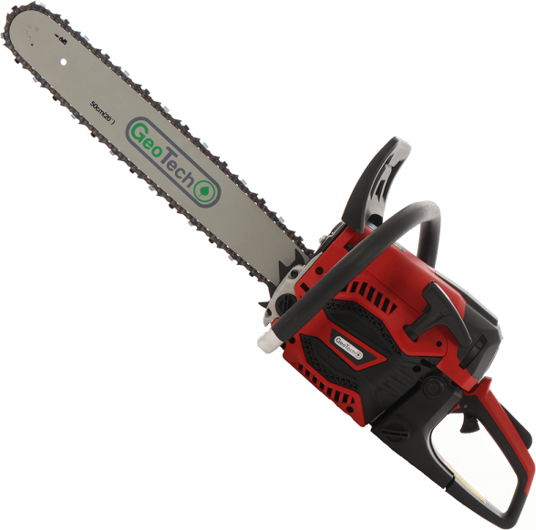 GeoTech GMS 58-50 - Tronçonneuse thermique - Lame de 50 cm