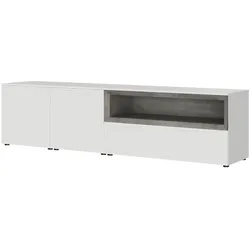 Content Lowboard  Case , weiß , Maße (cm): B: 241 H: 62 T: 49.0