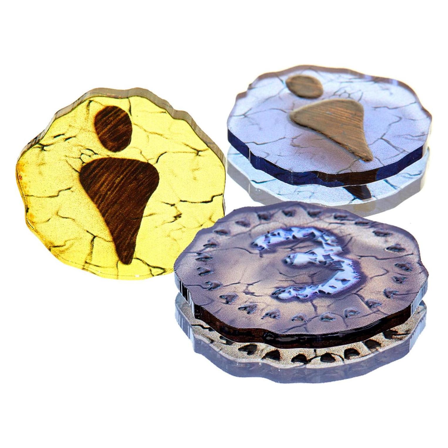 E-Raptor ERA89283 - Token und Marker: Spirit Island Token Set (EN) (ERA89283)