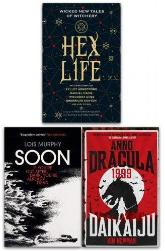 Titan Vampire Horror Fiction 3 Books Collection Set - Anno Dracula 1999 Soon Hex Life