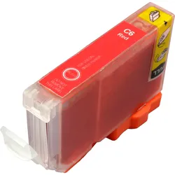 Kompatible Tinte ersetzt Canon 8891A002  BCI-6R  rot