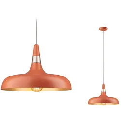 Paulmann 77077 Pendelleuchte Juna Style E27 max. 20W Peach dimmbar Metall