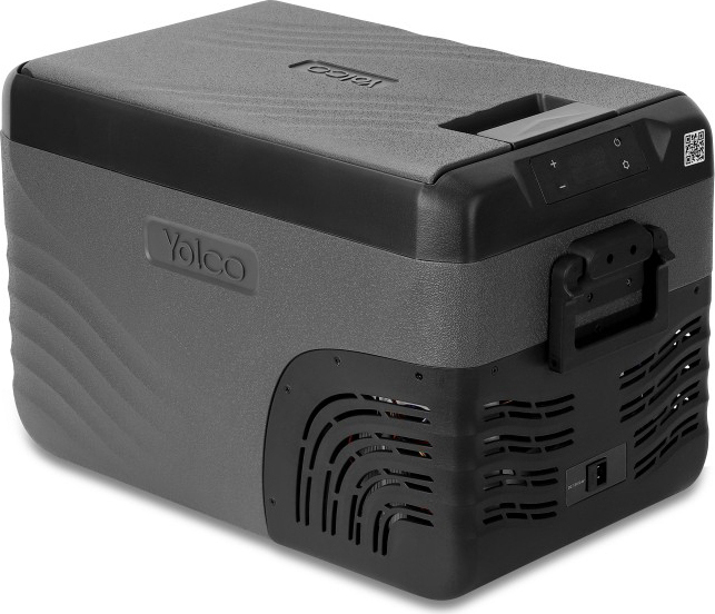 YOLCO KX30 Carbon Kompressor Kühlbox 30L - Dual-Zone Auto & Camping Kühlschrank mit App-Steuerung, 12/24V & 230V