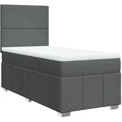 vidaXL, Boxspringbett, Xadenas (Schlichtes Design) (90 x 190 cm)