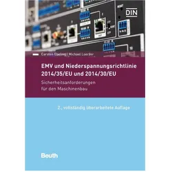EMV und Niederspannungsrichtlinie 2014/35/EU und 2014/30/EU, Fachbücher von Michael Loerzer, Carsten Ebeling