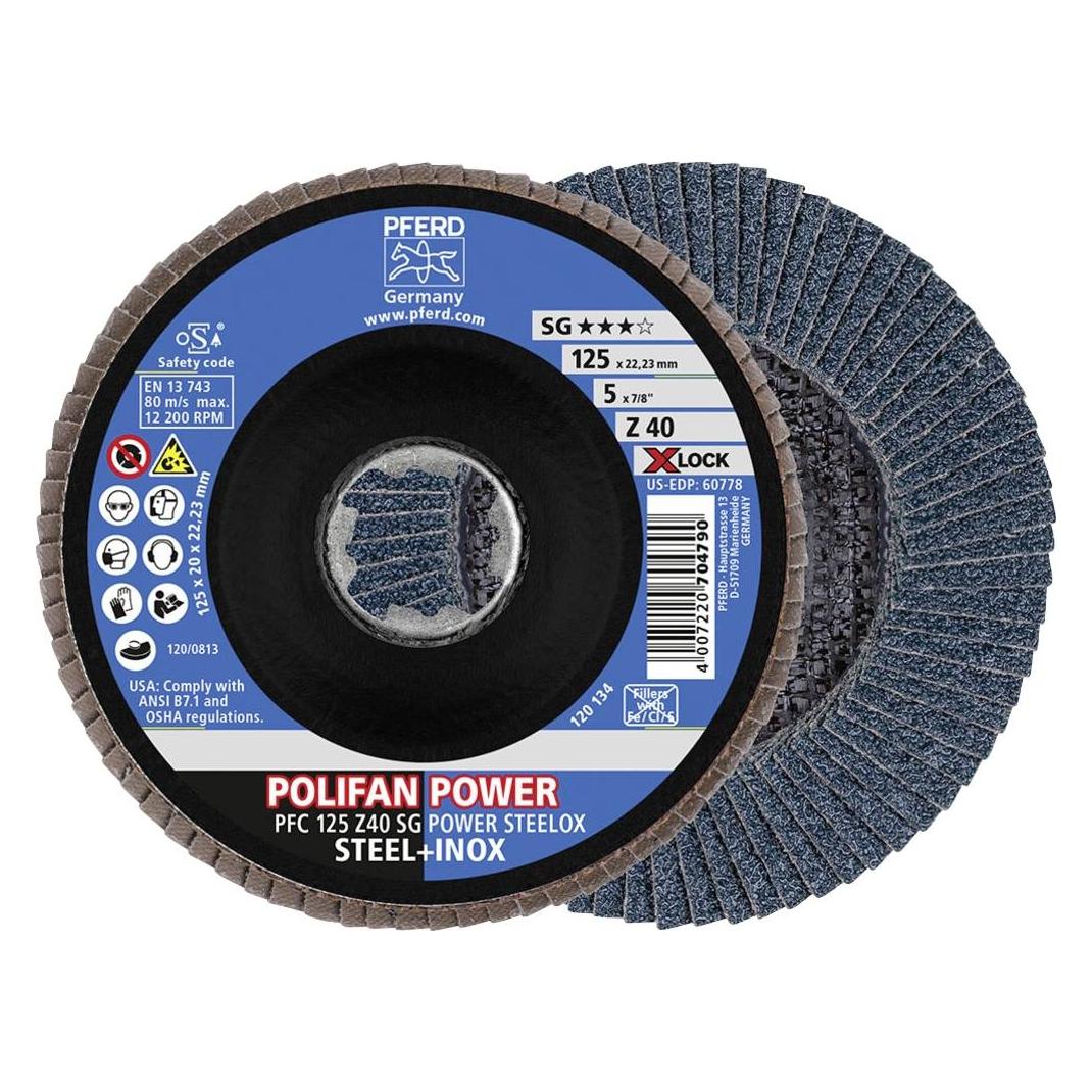 Pferd X-LOCK Fächerschleifscheibe Leistungs-Linie SG (40) (67784126)