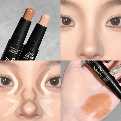Lush Living Finds Three dimensional Contour, Nose Shadow, Facial Shape, Double ended Dual purpose High light Trimming Stick 2
