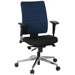 Drehstuhl Pro-Tec 350 Blau/Schwarz
