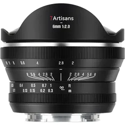 7Artisans 6mm f/2 Fisheye MFT (APS-C)