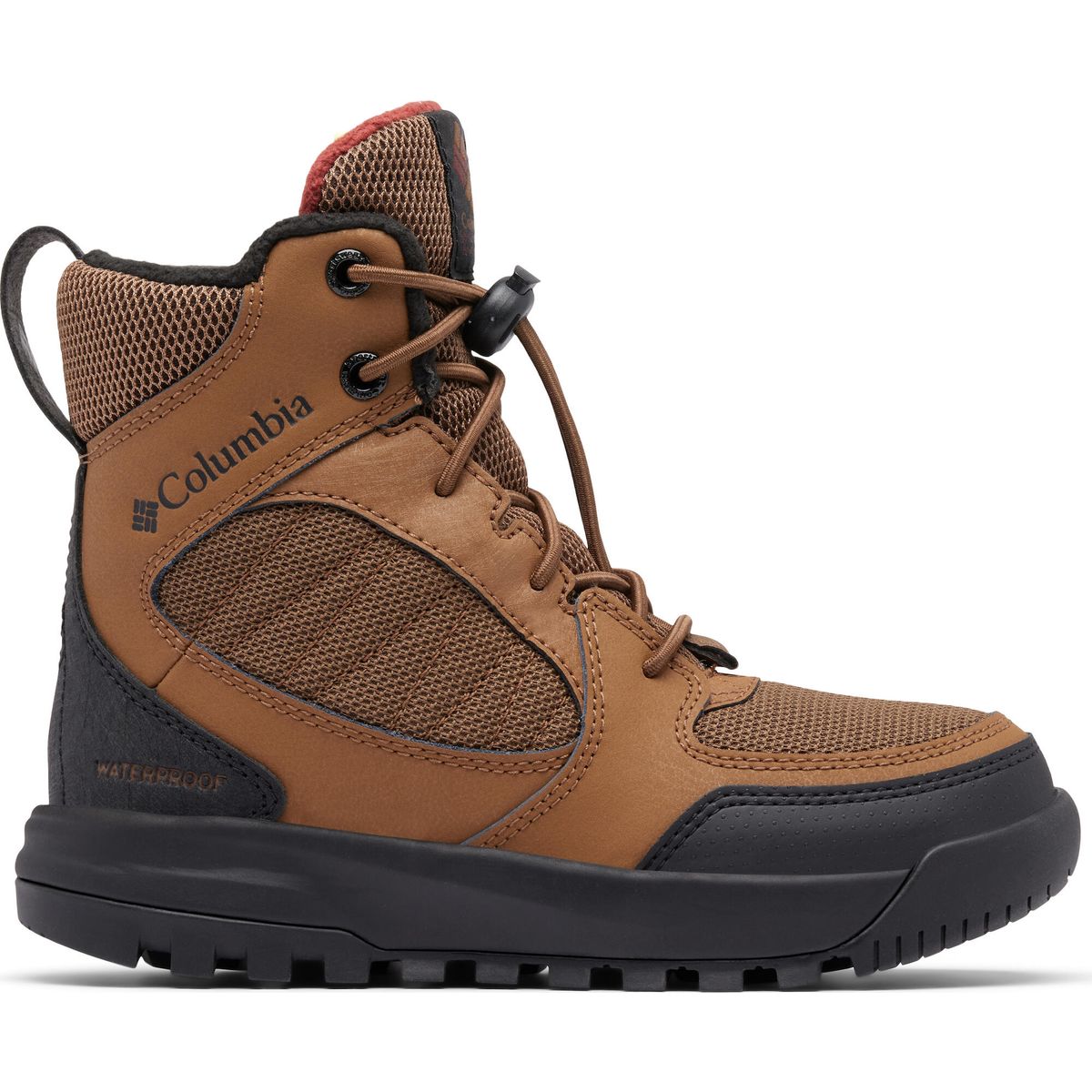 Columbia Youth Portlander Omni-heat Waterproof Winter Boot light brown, spice (234) 6 207890-2078901-234-6